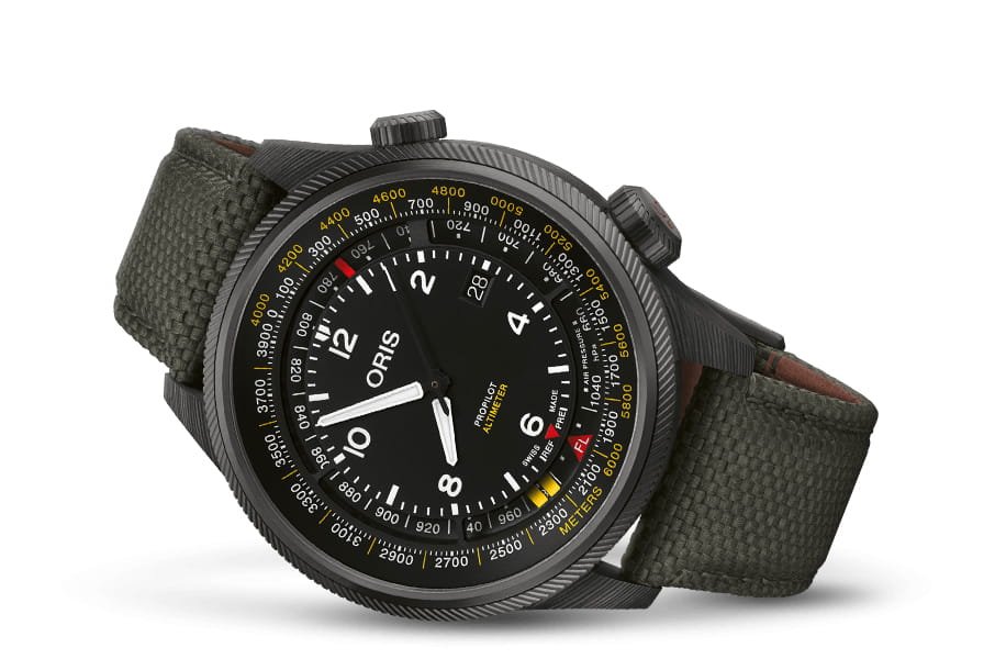 Oris Oris Propilot Altimer 01 793 7775 8764-Set , наручные мужские часы фото под углом